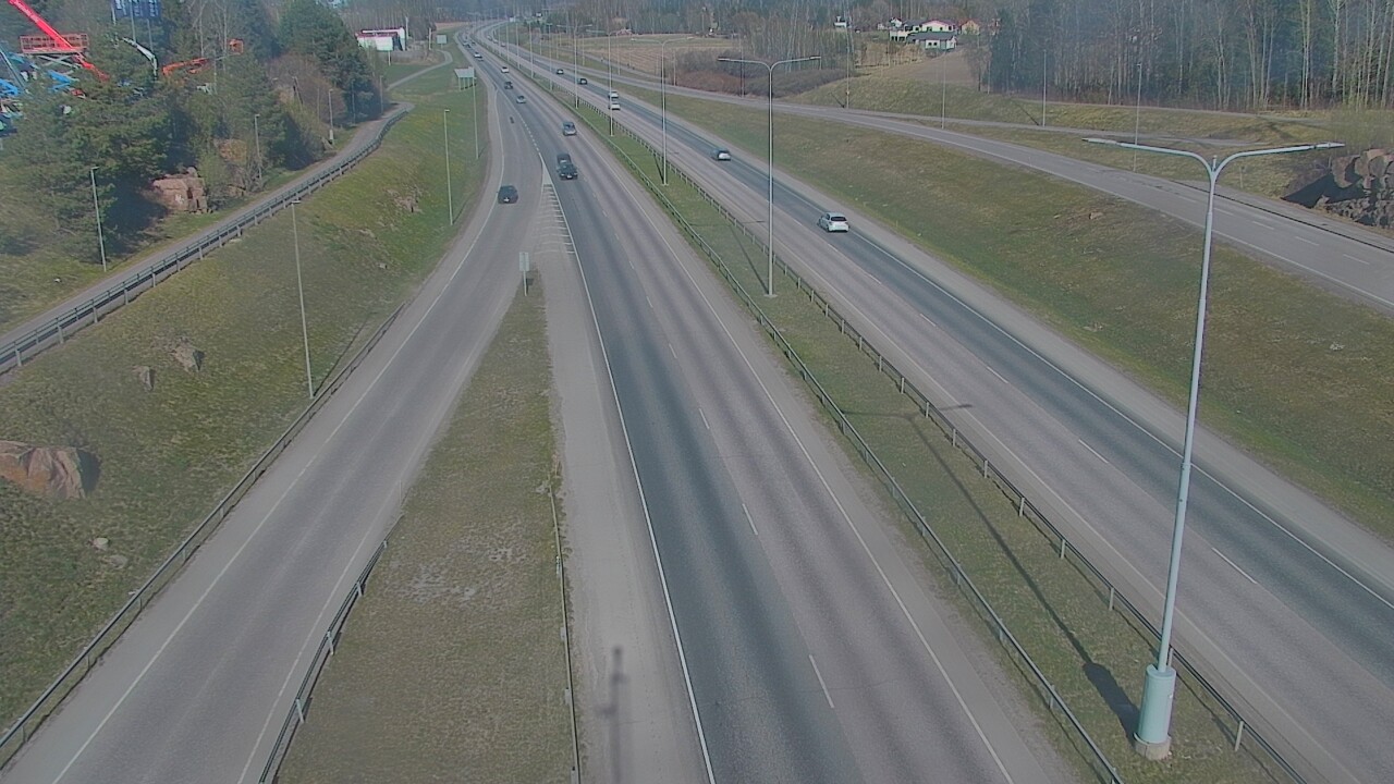 Weather Camera Image Väg 50 Esbo, Koskelonsilta, Espoo, Uusimaa