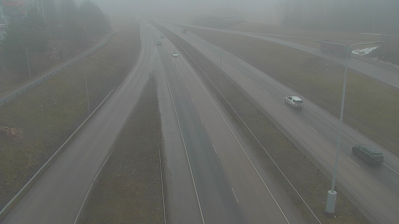 Weather Camera Image Road 50 Espoo, Koskelonsilta, Espoo, Uusimaa