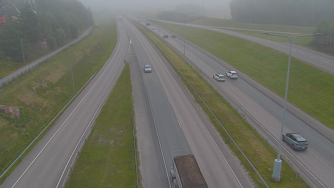 Weather Camera Image Road 50 Espoo, Koskelonsilta, Espoo, Uusimaa