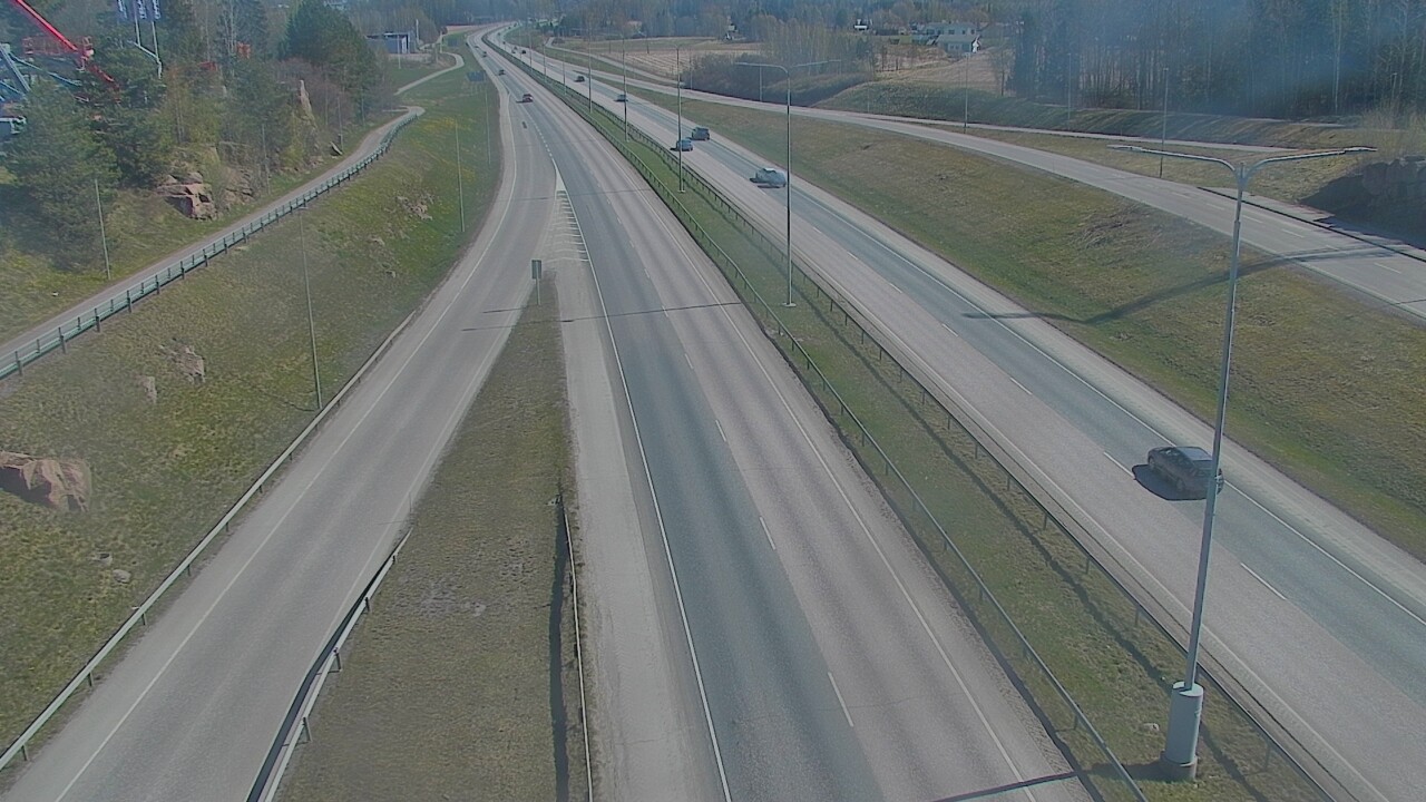 Weather Camera Image Väg 50 Esbo, Koskelonsilta, Espoo, Uusimaa