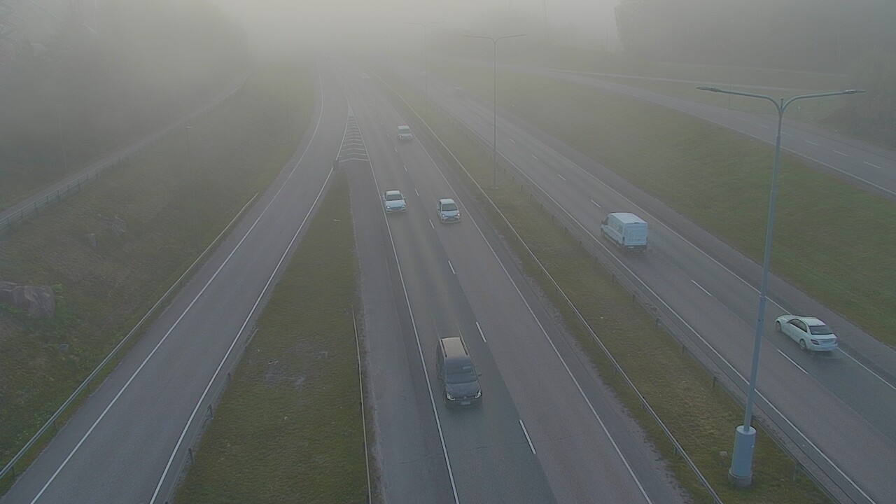 Weather Camera Image Väg 50 Esbo, Koskelonsilta, Espoo, Uusimaa