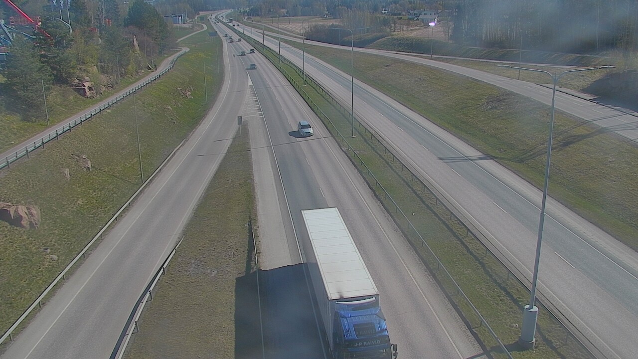 Weather Camera Image Väg 50 Esbo, Koskelonsilta, Espoo, Uusimaa
