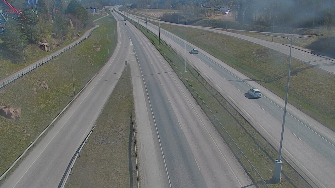 Weather Camera Image Väg 50 Esbo, Koskelonsilta, Espoo, Uusimaa