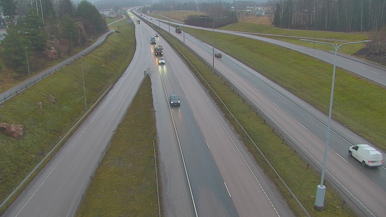 Weather Camera Image Väg 50 Esbo, Koskelonsilta, Espoo, Uusimaa