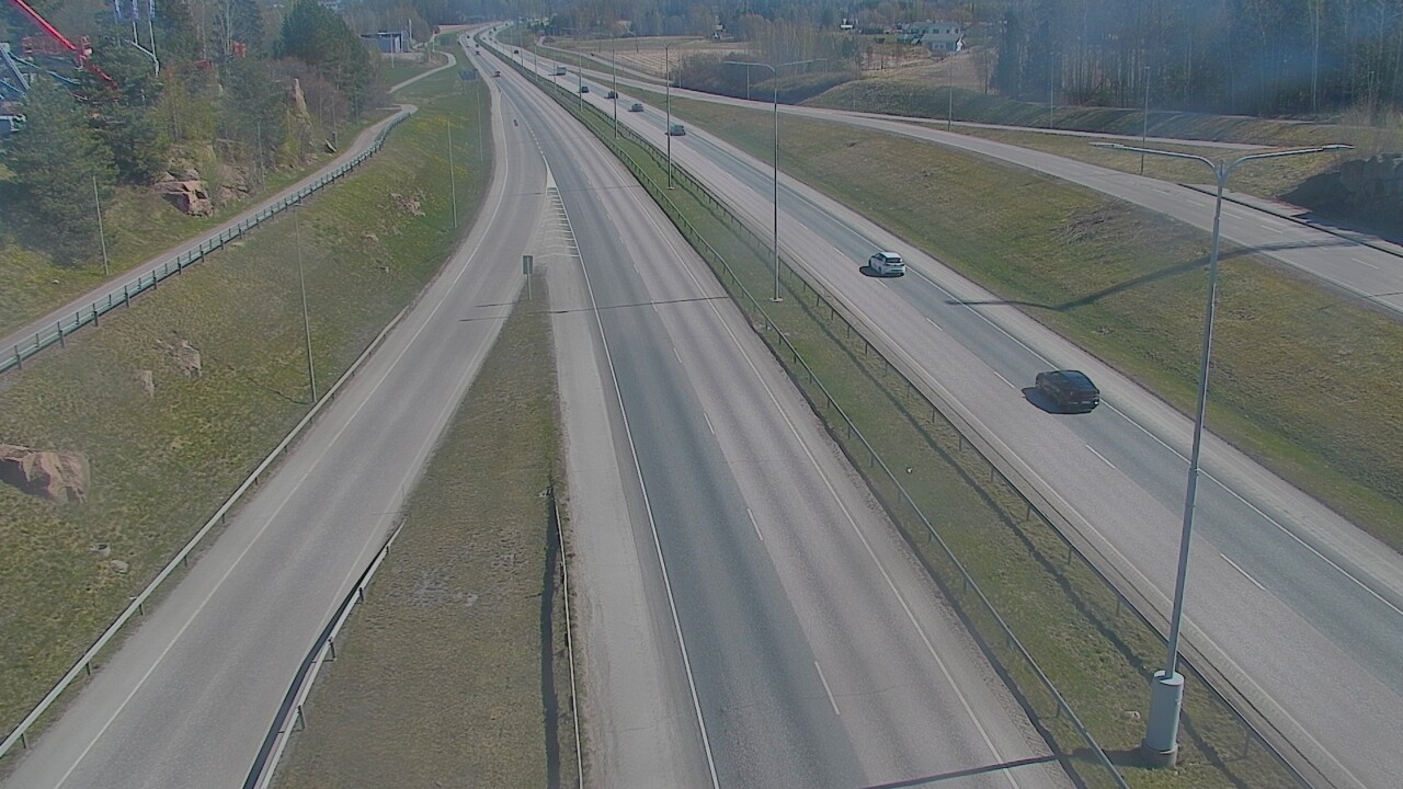 Weather Camera Image Väg 50 Esbo, Koskelonsilta, Espoo, Uusimaa