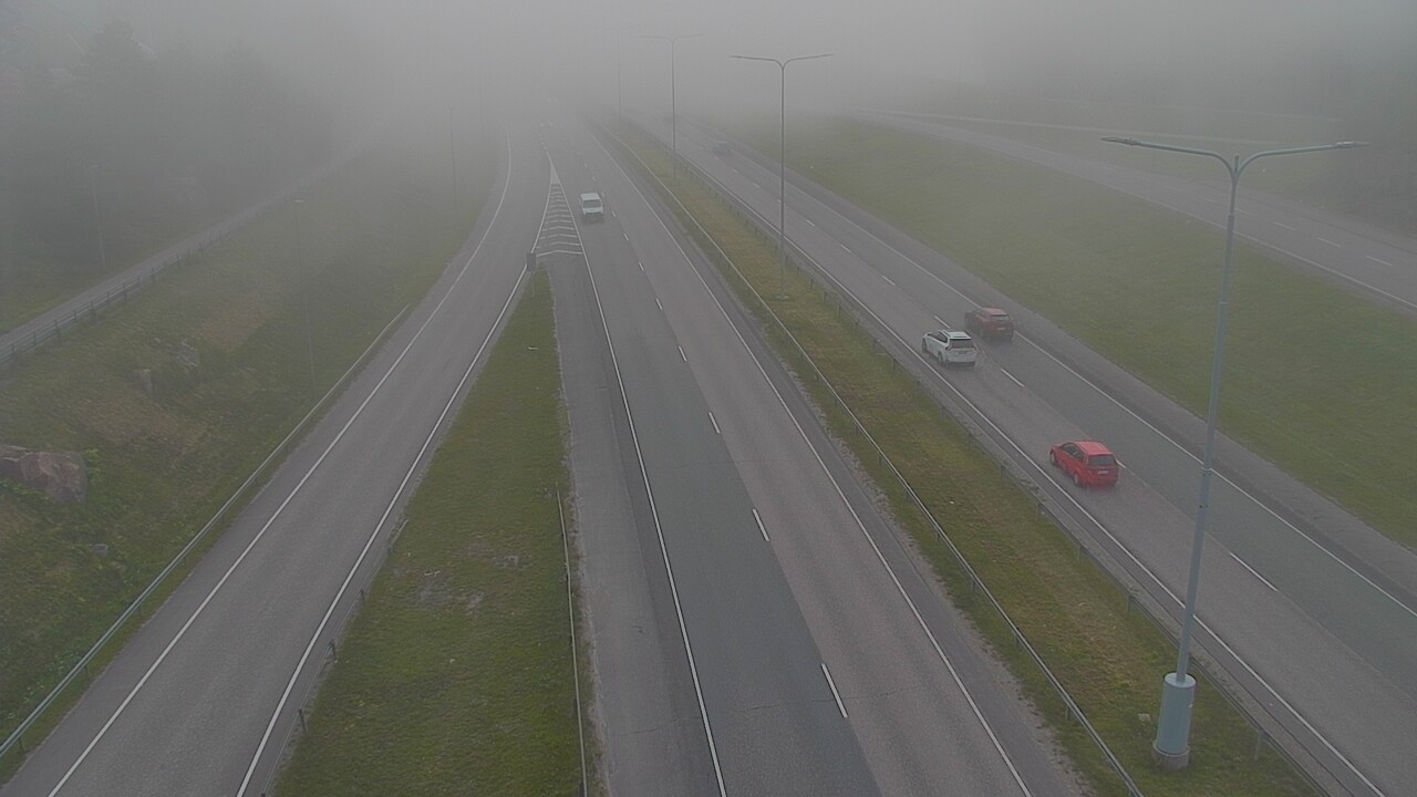 Weather Camera Image Väg 50 Esbo, Koskelonsilta, Espoo, Uusimaa