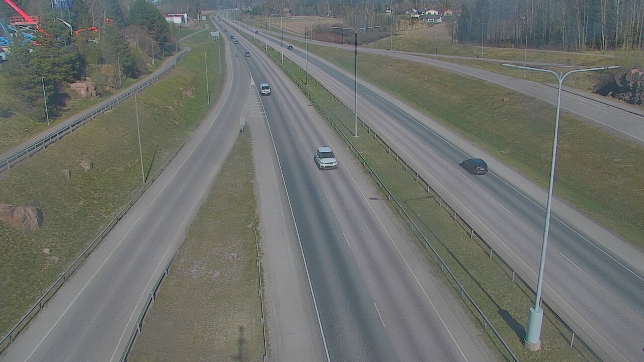 Weather Camera Image Väg 50 Esbo, Koskelonsilta, Espoo, Uusimaa