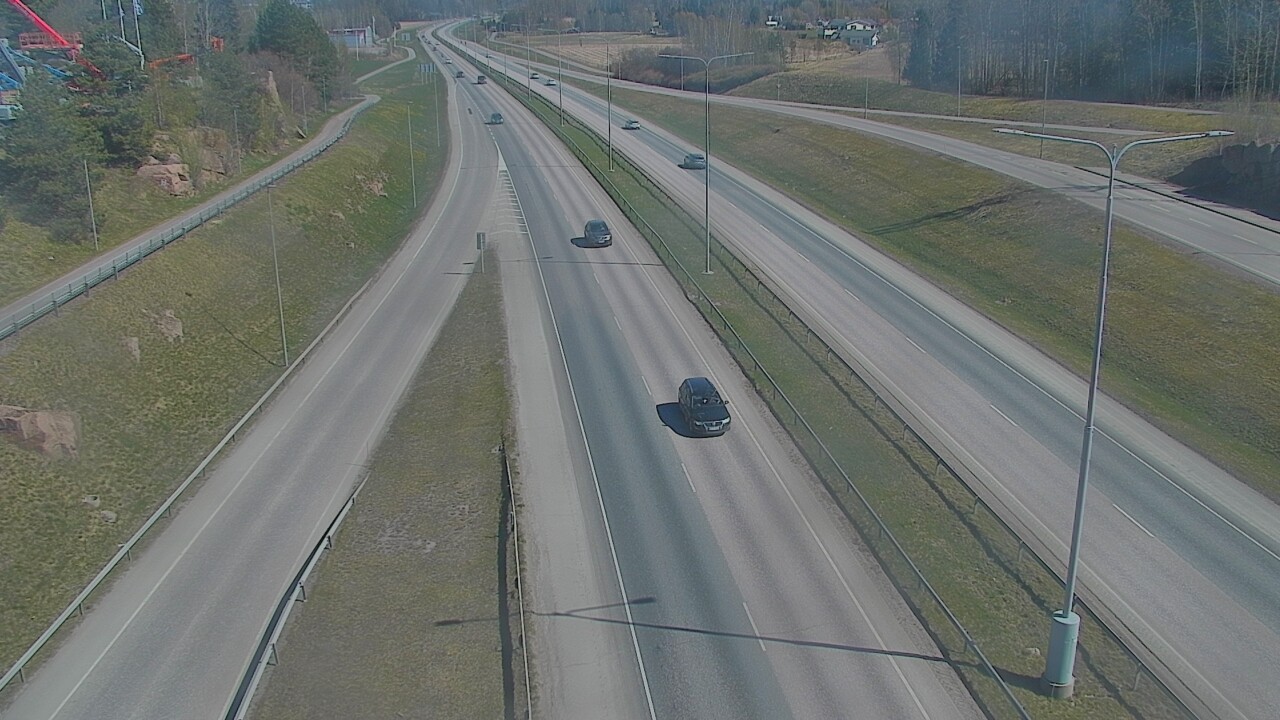 Weather Camera Image Väg 50 Esbo, Koskelonsilta, Espoo, Uusimaa