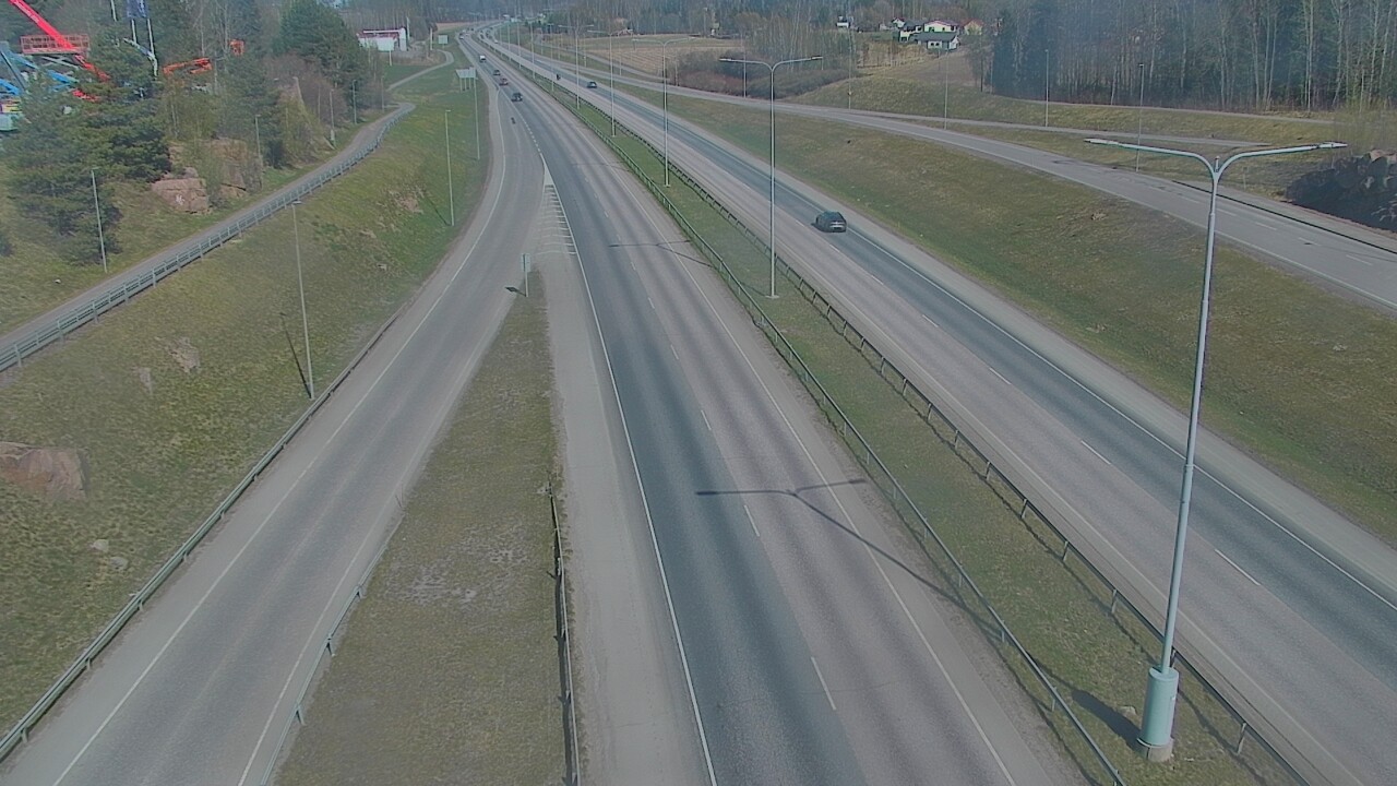 Weather Camera Image Väg 50 Esbo, Koskelonsilta, Espoo, Uusimaa