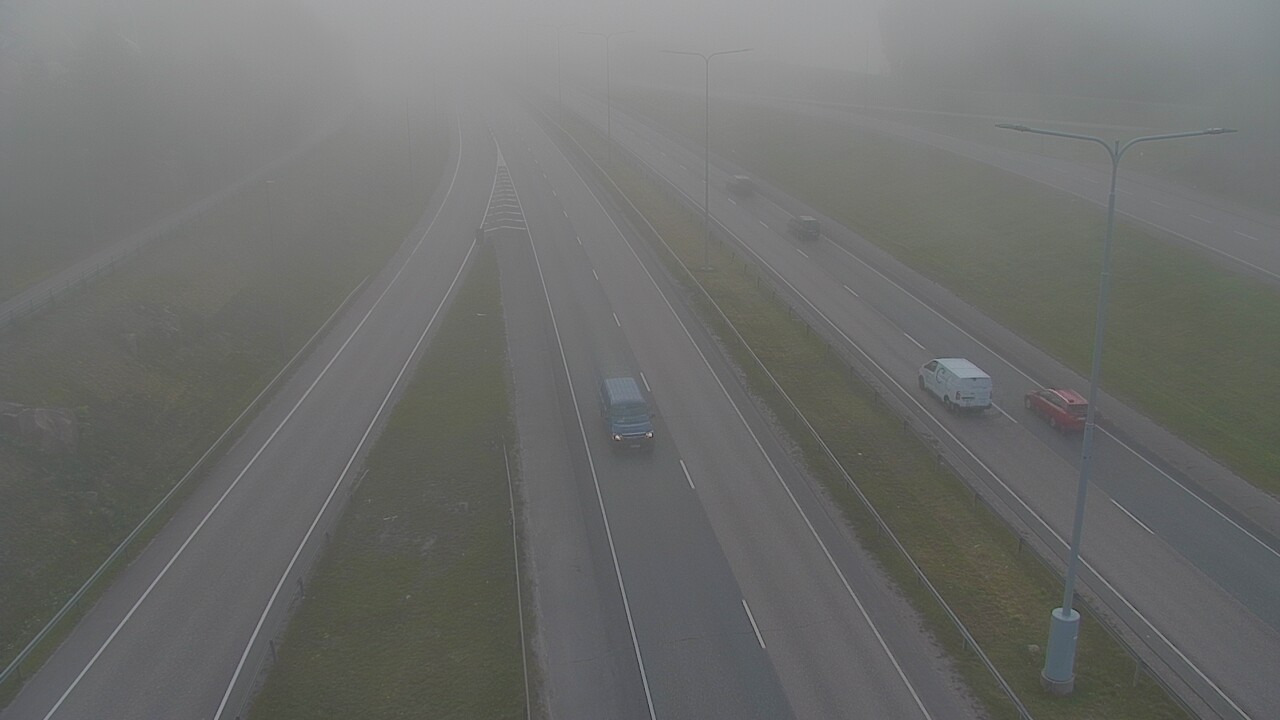 Weather Camera Image Väg 50 Esbo, Koskelonsilta, Espoo, Uusimaa