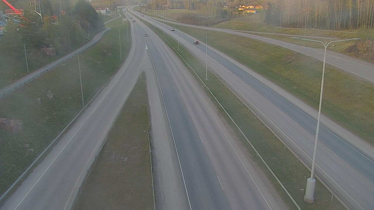 Weather Camera Image Väg 50 Esbo, Koskelonsilta, Espoo, Uusimaa