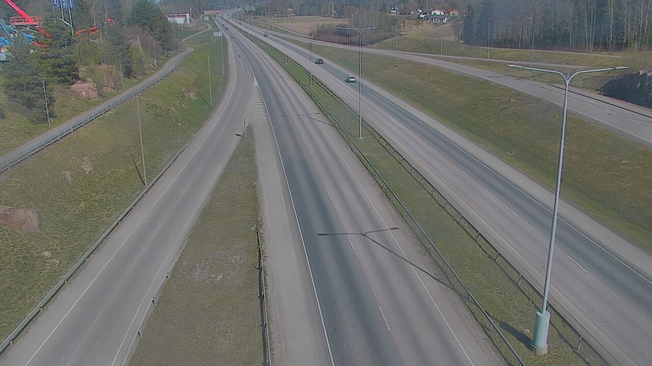 Weather Camera Image Väg 50 Esbo, Koskelonsilta, Espoo, Uusimaa