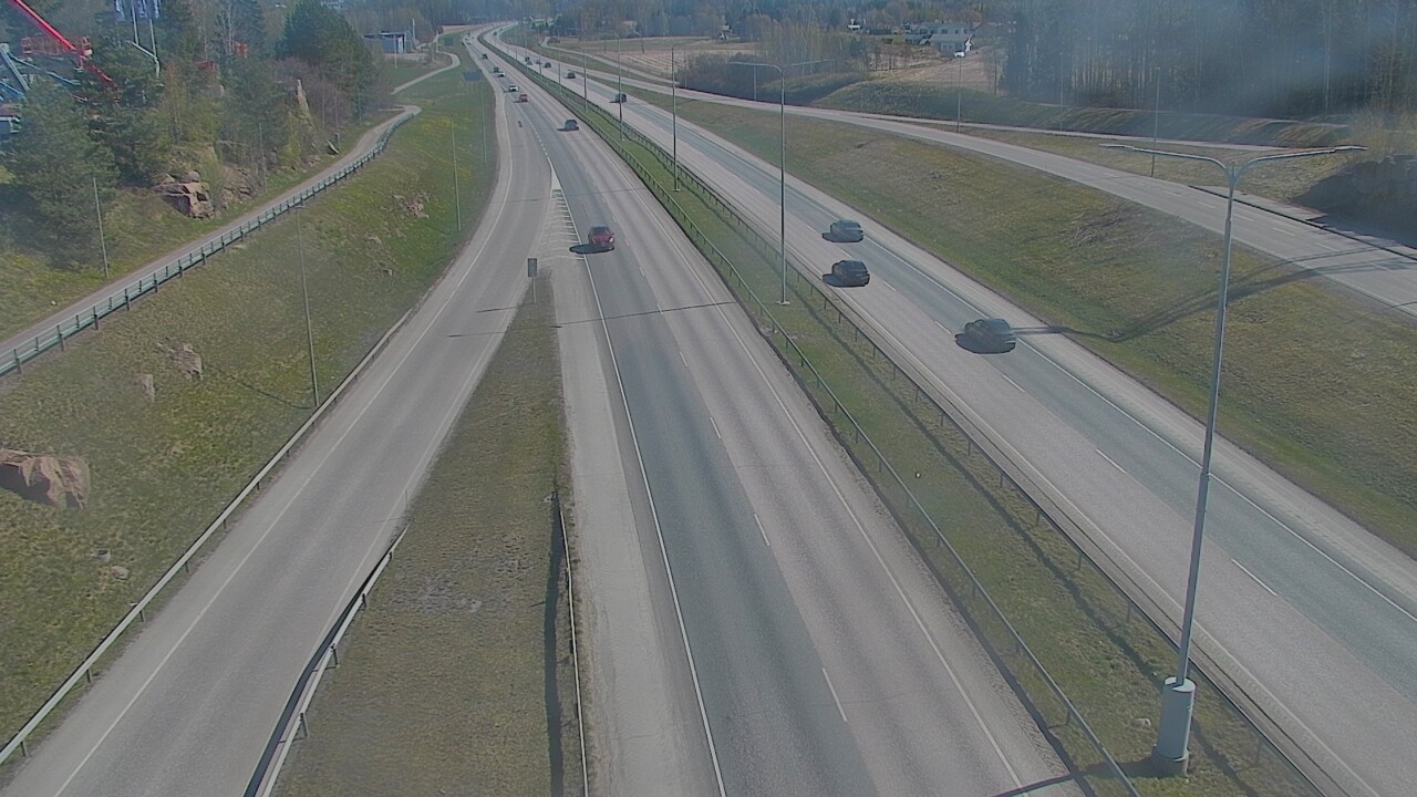 Weather Camera Image Väg 50 Esbo, Koskelonsilta, Espoo, Uusimaa