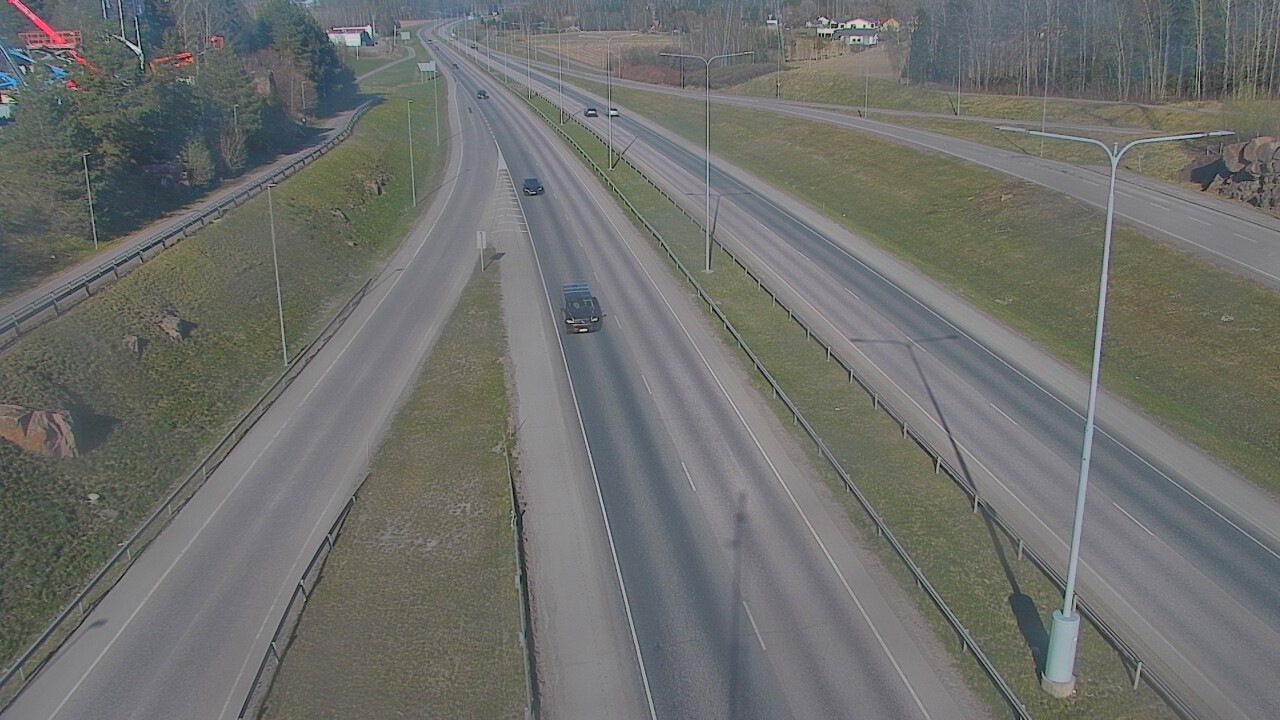 Weather Camera Image Väg 50 Esbo, Koskelonsilta, Espoo, Uusimaa