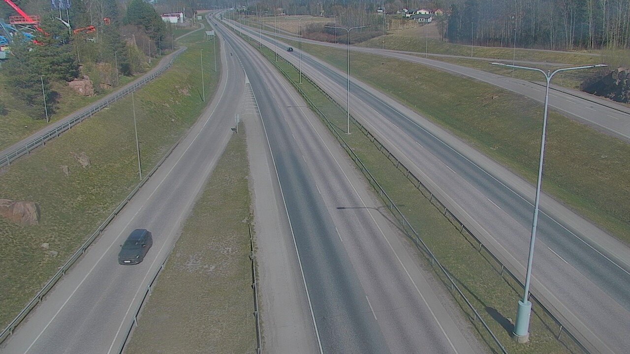 Weather Camera Image Väg 50 Esbo, Koskelonsilta, Espoo, Uusimaa