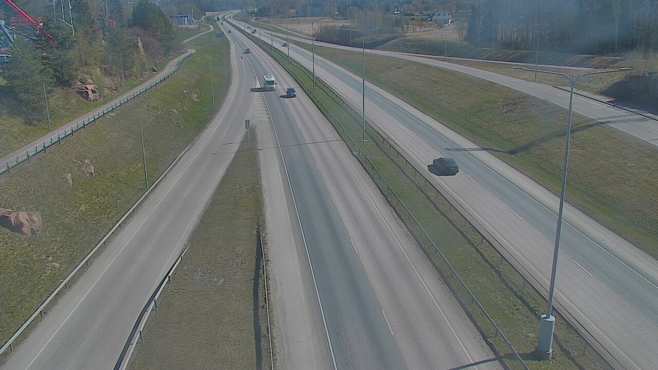 Weather Camera Image Väg 50 Esbo, Koskelonsilta, Espoo, Uusimaa