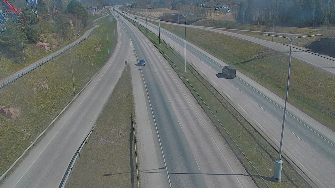 Weather Camera Image Väg 50 Esbo, Koskelonsilta, Espoo, Uusimaa