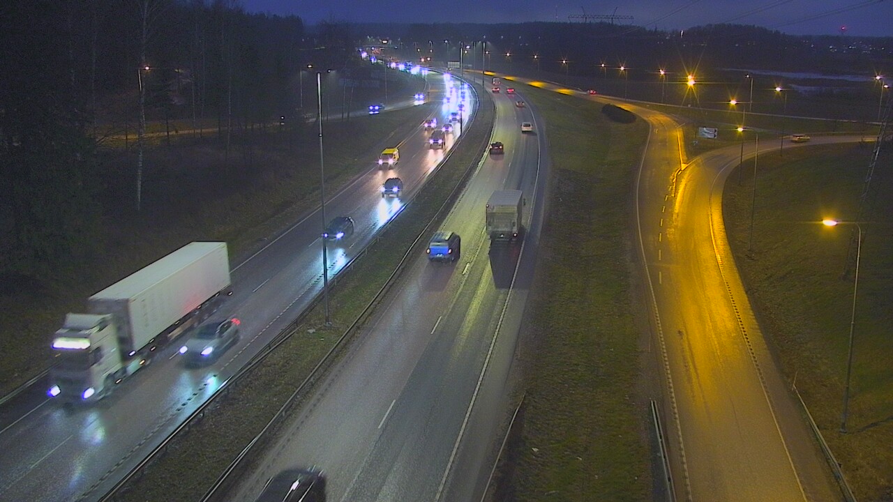 Weather Camera Image Väg 50 Esbo Juvamalmen, Espoo, Uusimaa