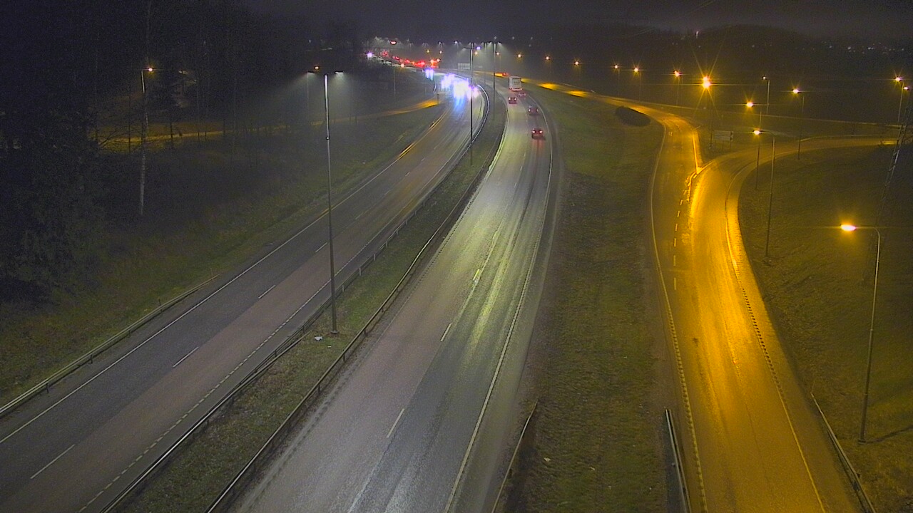 Weather Camera Image Väg 50 Esbo Juvamalmen, Espoo, Uusimaa