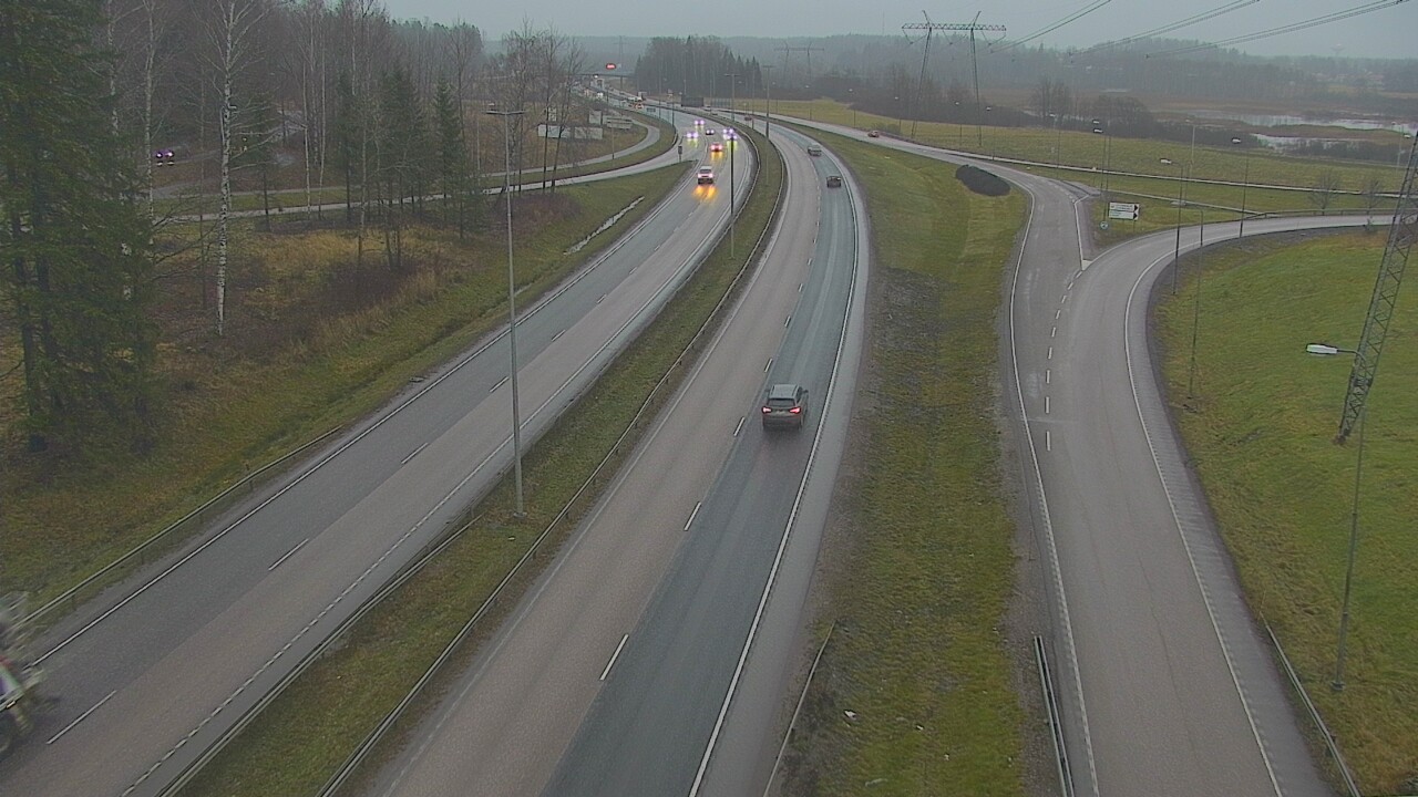 Weather Camera Image Väg 50 Esbo Juvamalmen, Espoo, Uusimaa