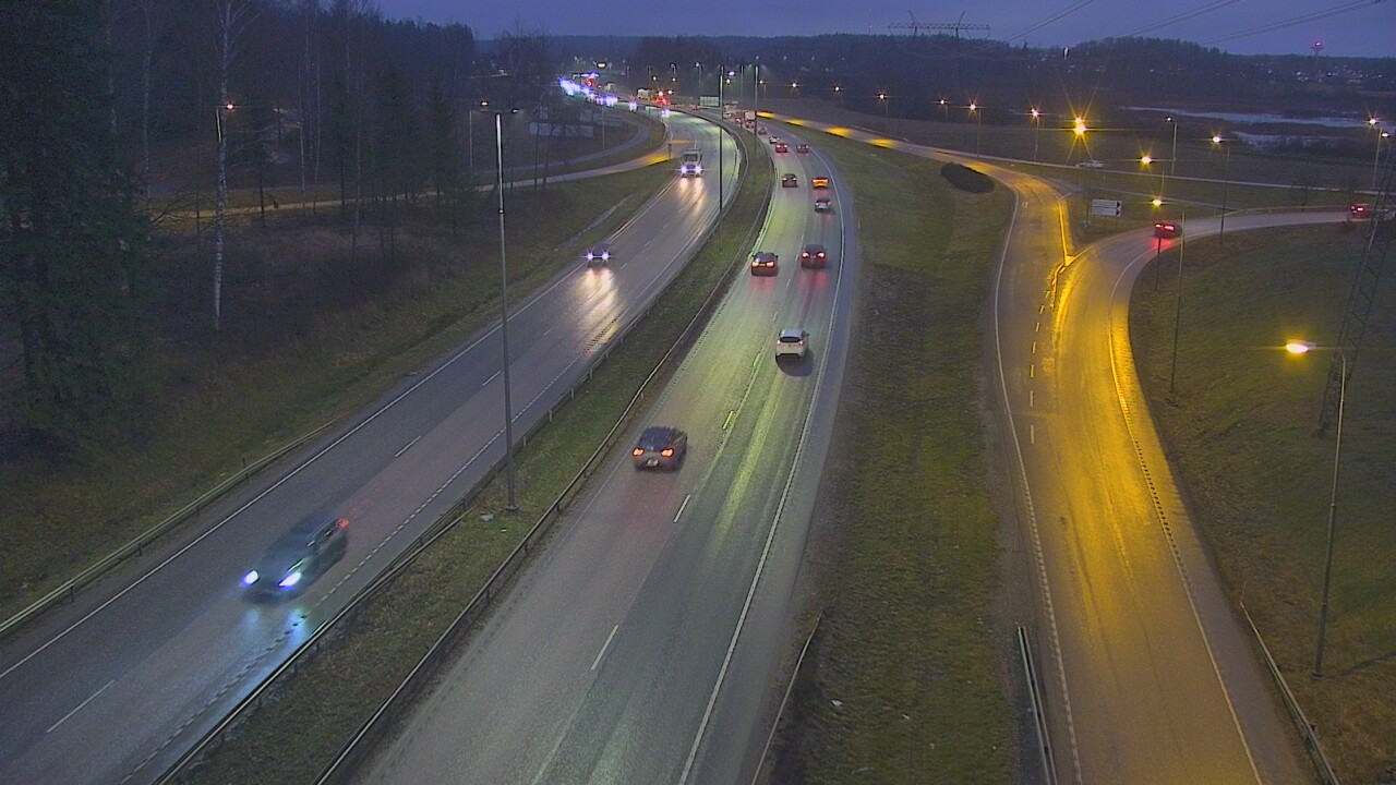 Weather Camera Image Väg 50 Esbo Juvamalmen, Espoo, Uusimaa