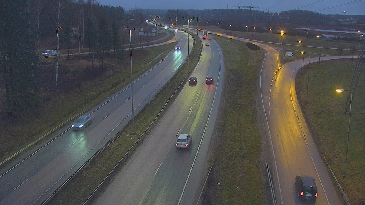 Weather Camera Image Väg 50 Esbo Juvamalmen, Espoo, Uusimaa