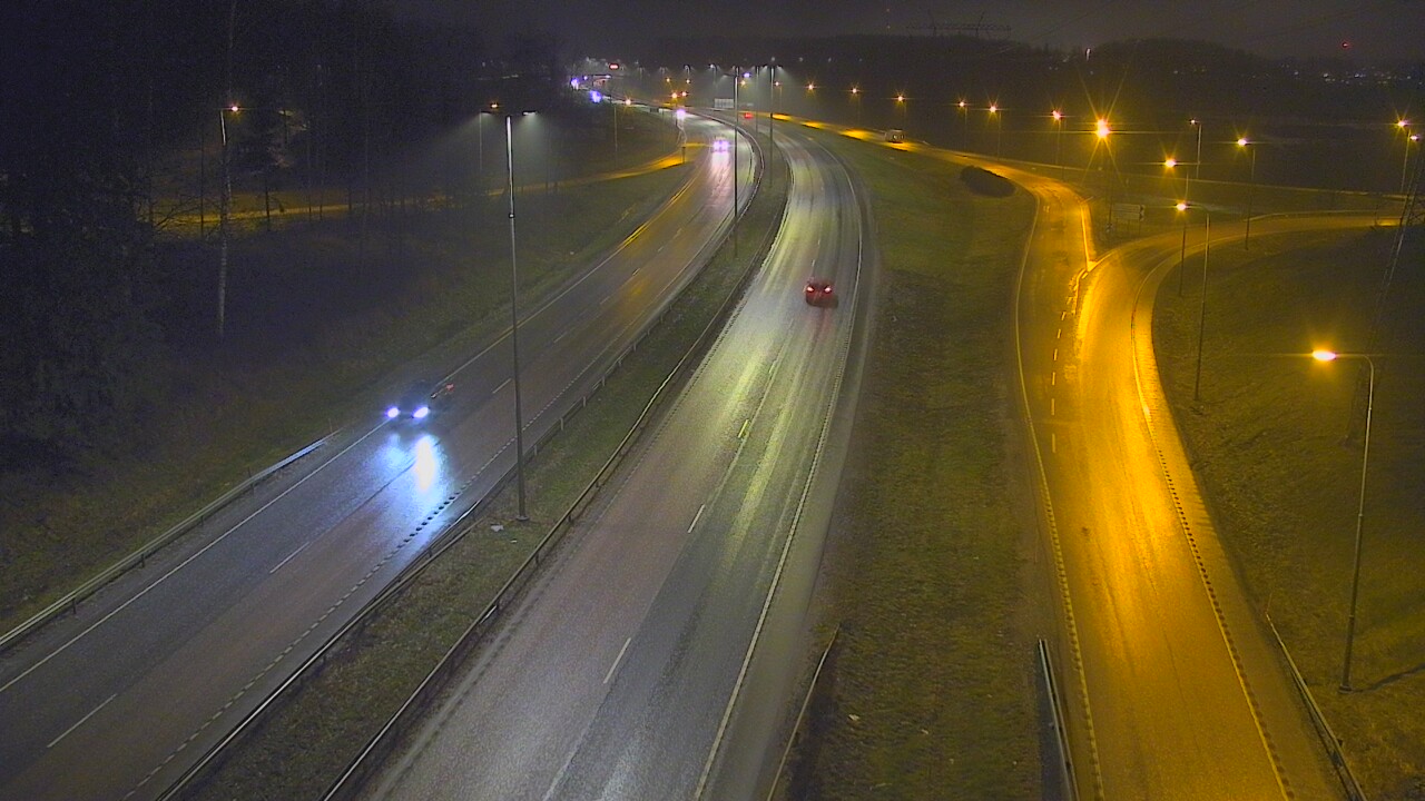 Weather Camera Image Väg 50 Esbo Juvamalmen, Espoo, Uusimaa