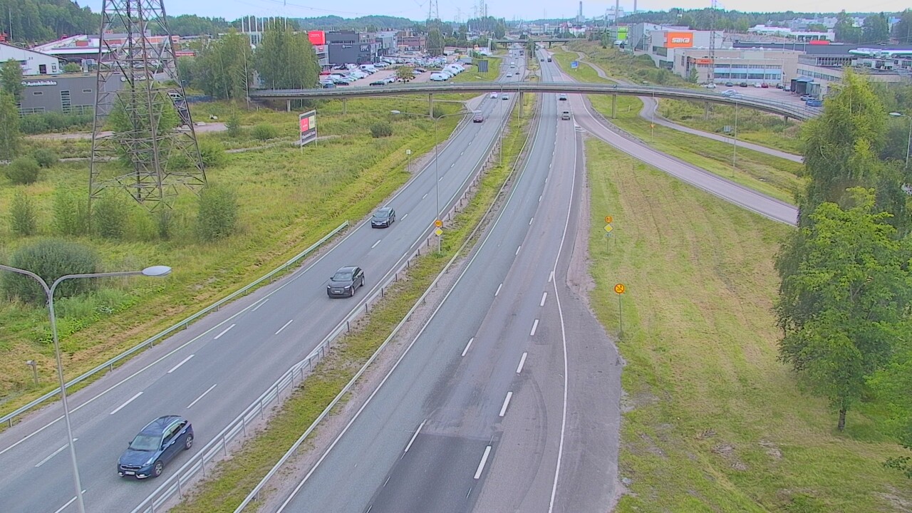 Weather Camera Image Road 50 Vantaa Vihdintie, Vantaa, Uusimaa