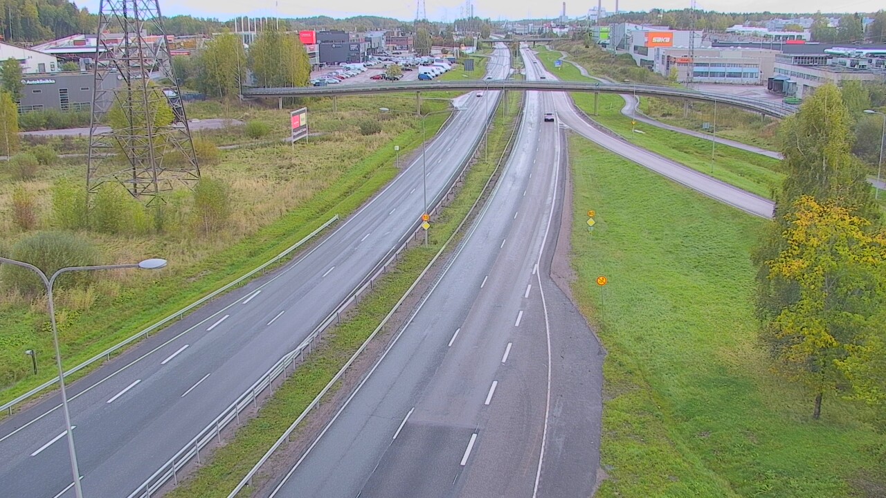 Weather Camera Image Road 50 Vantaa Vihdintie, Vantaa, Uusimaa