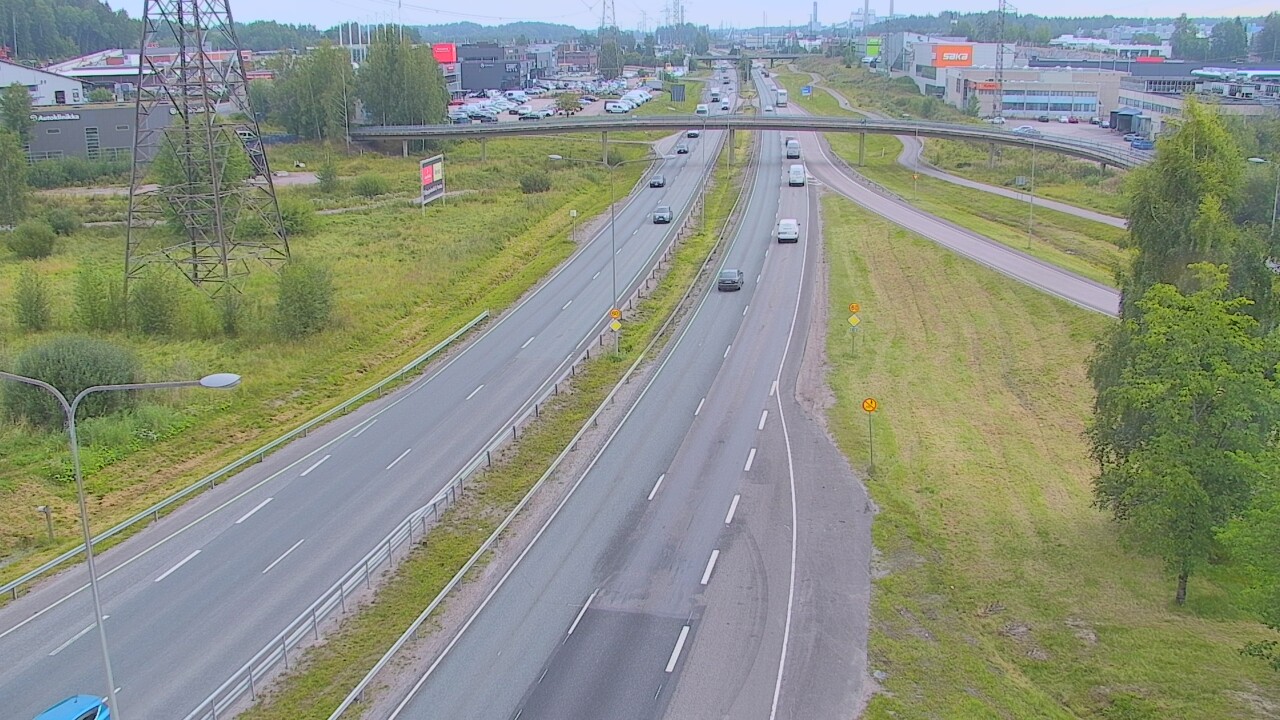 Weather Camera Image Road 50 Vantaa Vihdintie, Vantaa, Uusimaa