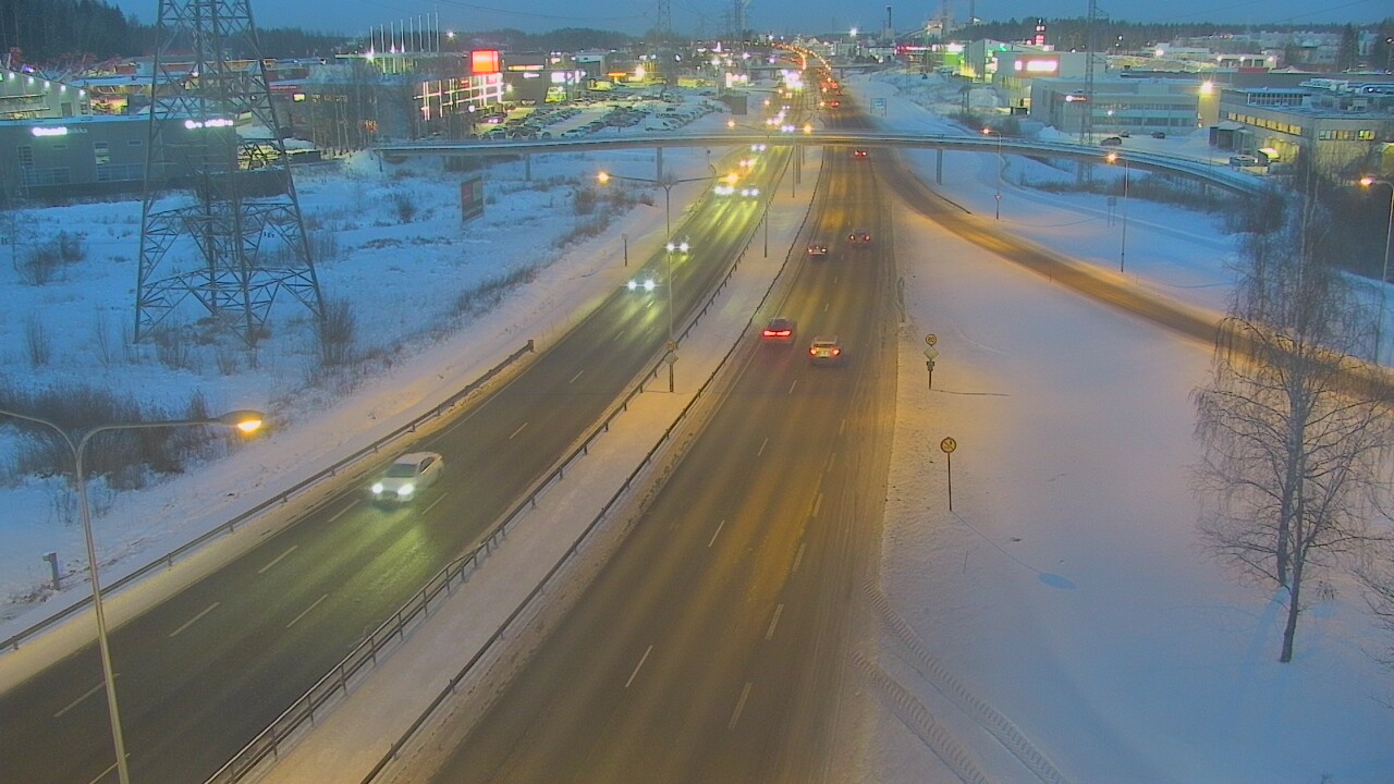 Weather Camera Image Road 50 Vantaa Vihdintie, Vantaa, Uusimaa
