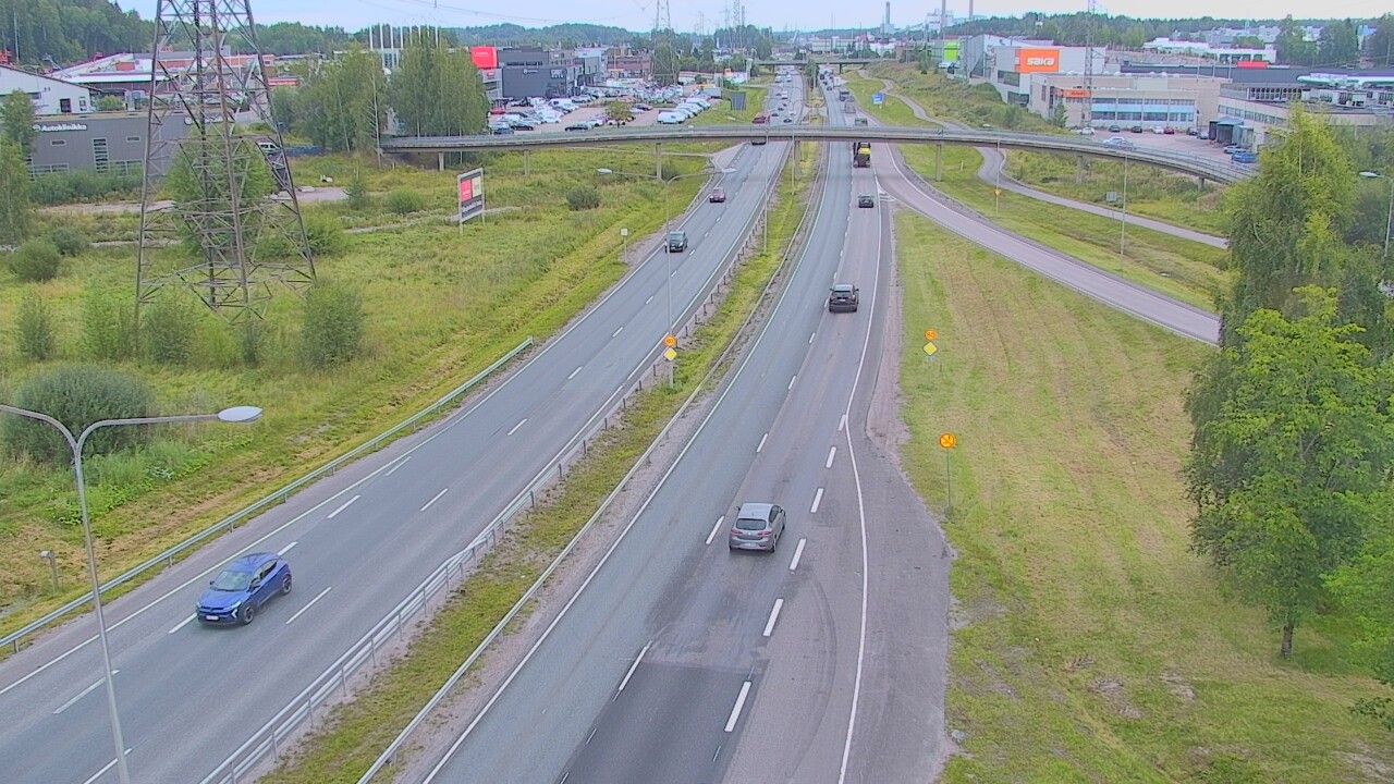 Weather Camera Image Road 50 Vantaa Vihdintie, Vantaa, Uusimaa