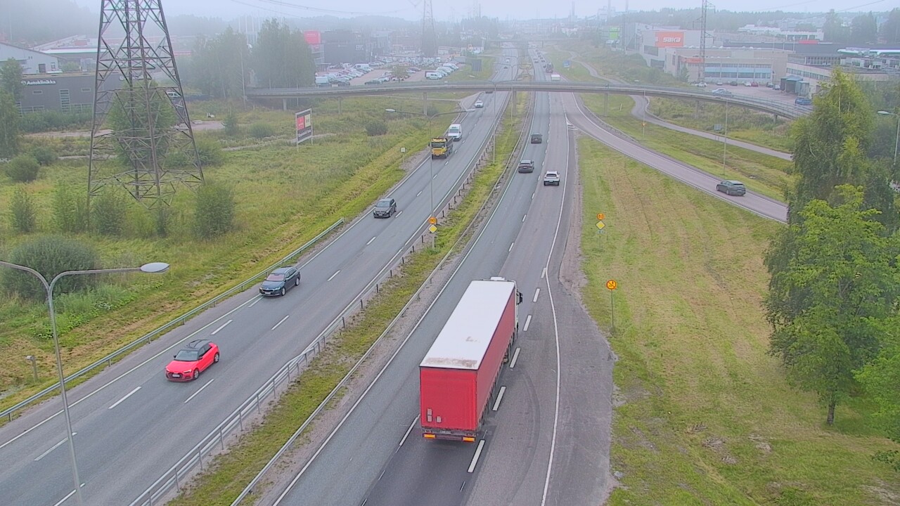 Weather Camera Image Road 50 Vantaa Vihdintie, Vantaa, Uusimaa
