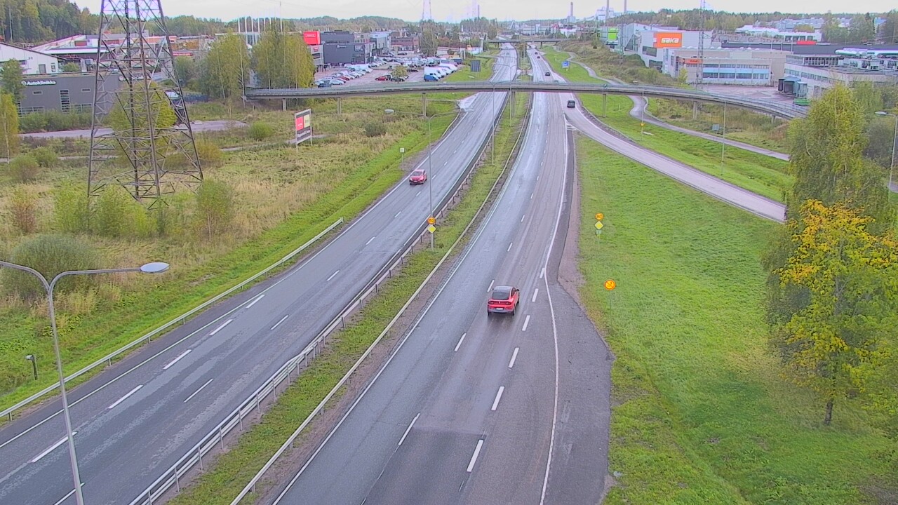 Weather Camera Image Road 50 Vantaa Vihdintie, Vantaa, Uusimaa