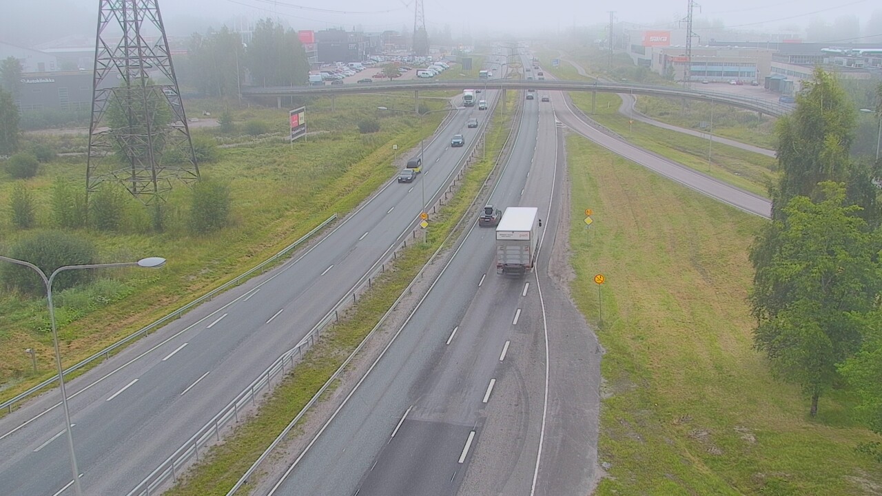 Weather Camera Image Road 50 Vantaa Vihdintie, Vantaa, Uusimaa