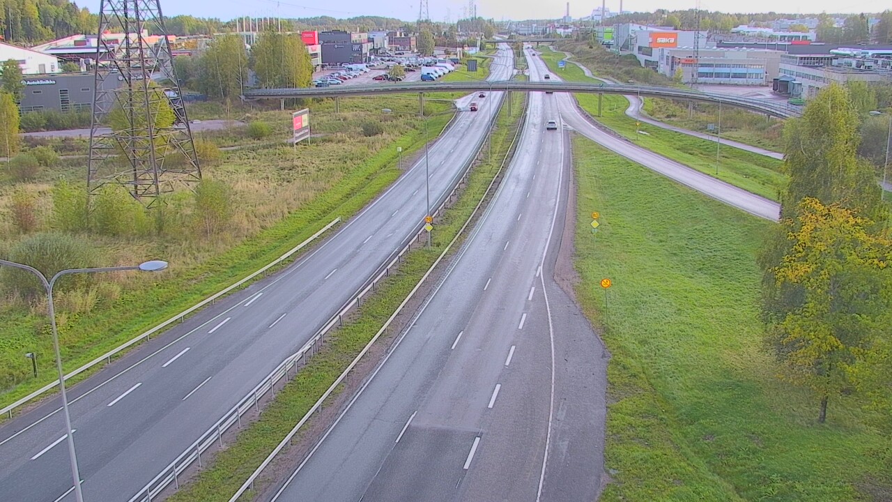 Weather Camera Image Road 50 Vantaa Vihdintie, Vantaa, Uusimaa