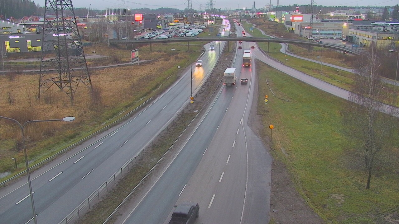 Weather Camera Image Road 50 Vantaa Vihdintie, Vantaa, Uusimaa