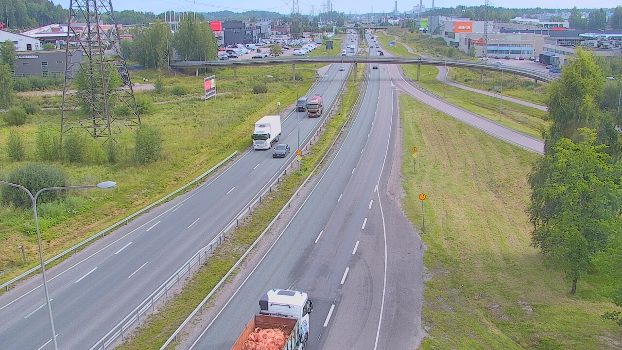 Weather Camera Image Road 50 Vantaa Vihdintie, Vantaa, Uusimaa
