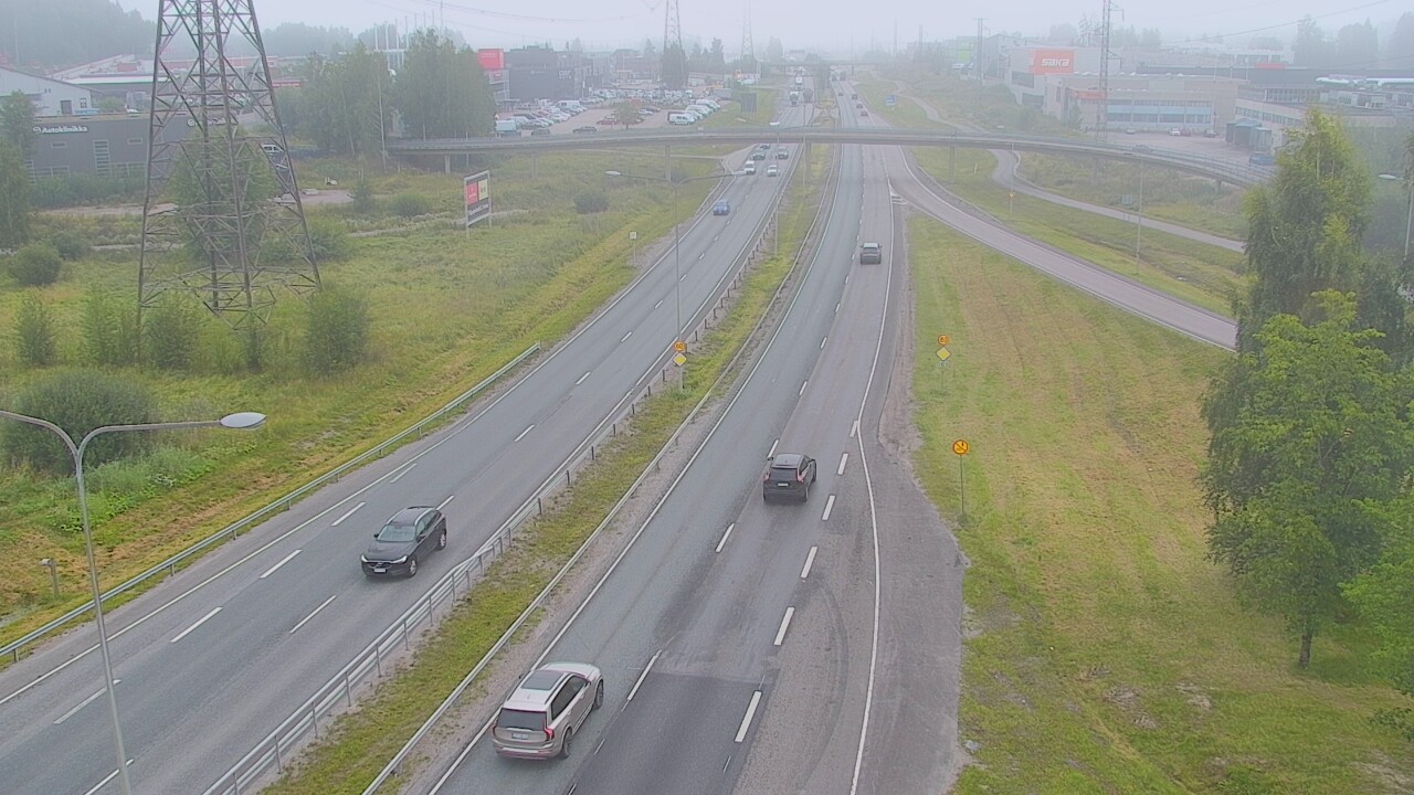 Weather Camera Image Road 50 Vantaa Vihdintie, Vantaa, Uusimaa