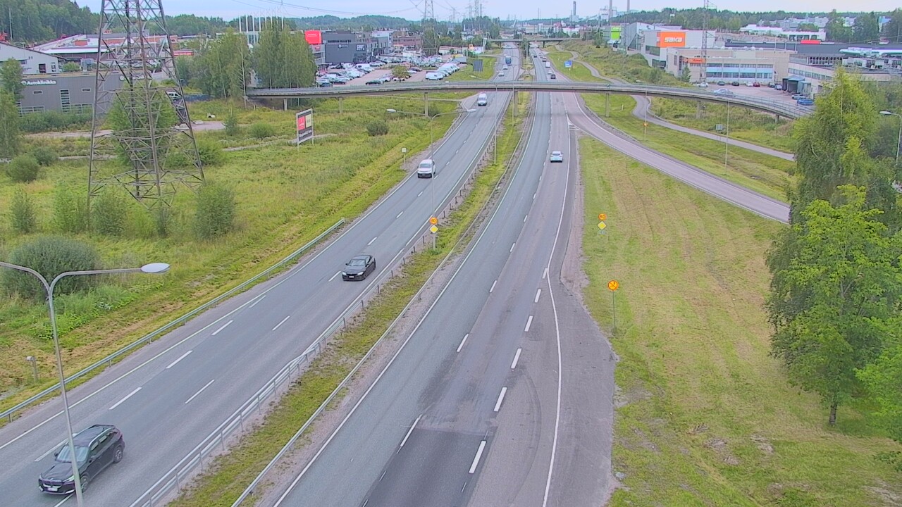 Weather Camera Image Road 50 Vantaa Vihdintie, Vantaa, Uusimaa