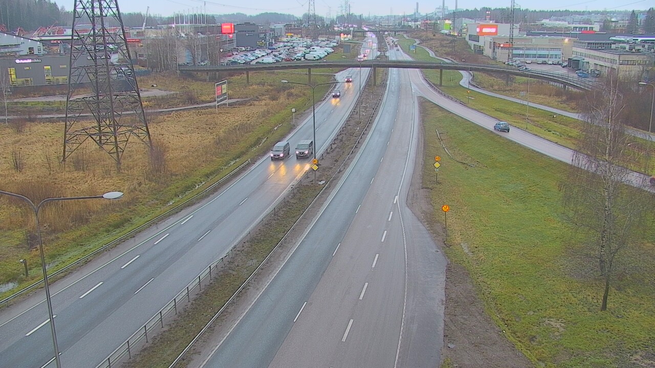 Weather Camera Image Road 50 Vantaa Vihdintie, Vantaa, Uusimaa