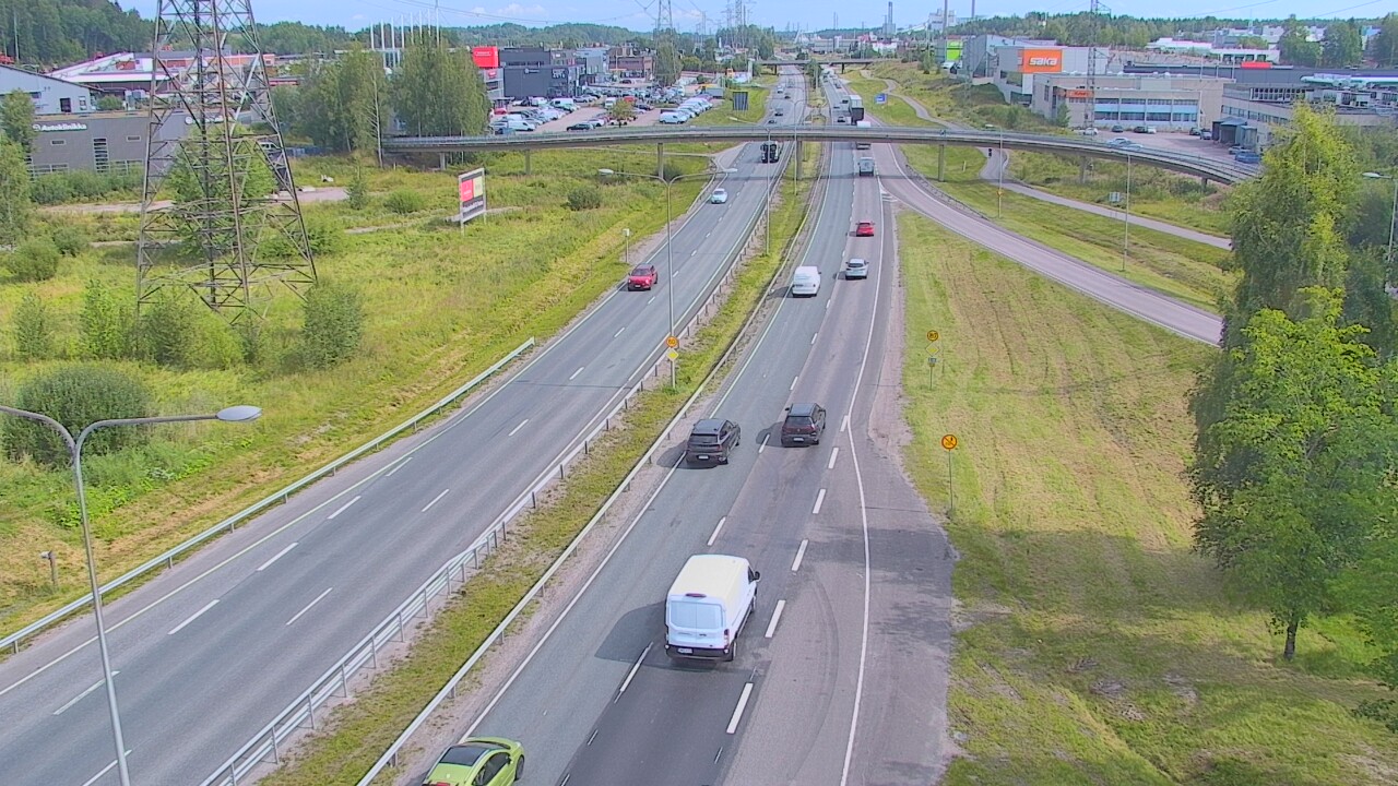 Weather Camera Image Road 50 Vantaa Vihdintie, Vantaa, Uusimaa