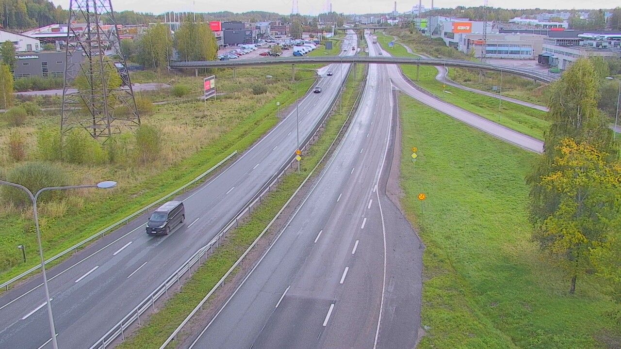Weather Camera Image Road 50 Vantaa Vihdintie, Vantaa, Uusimaa