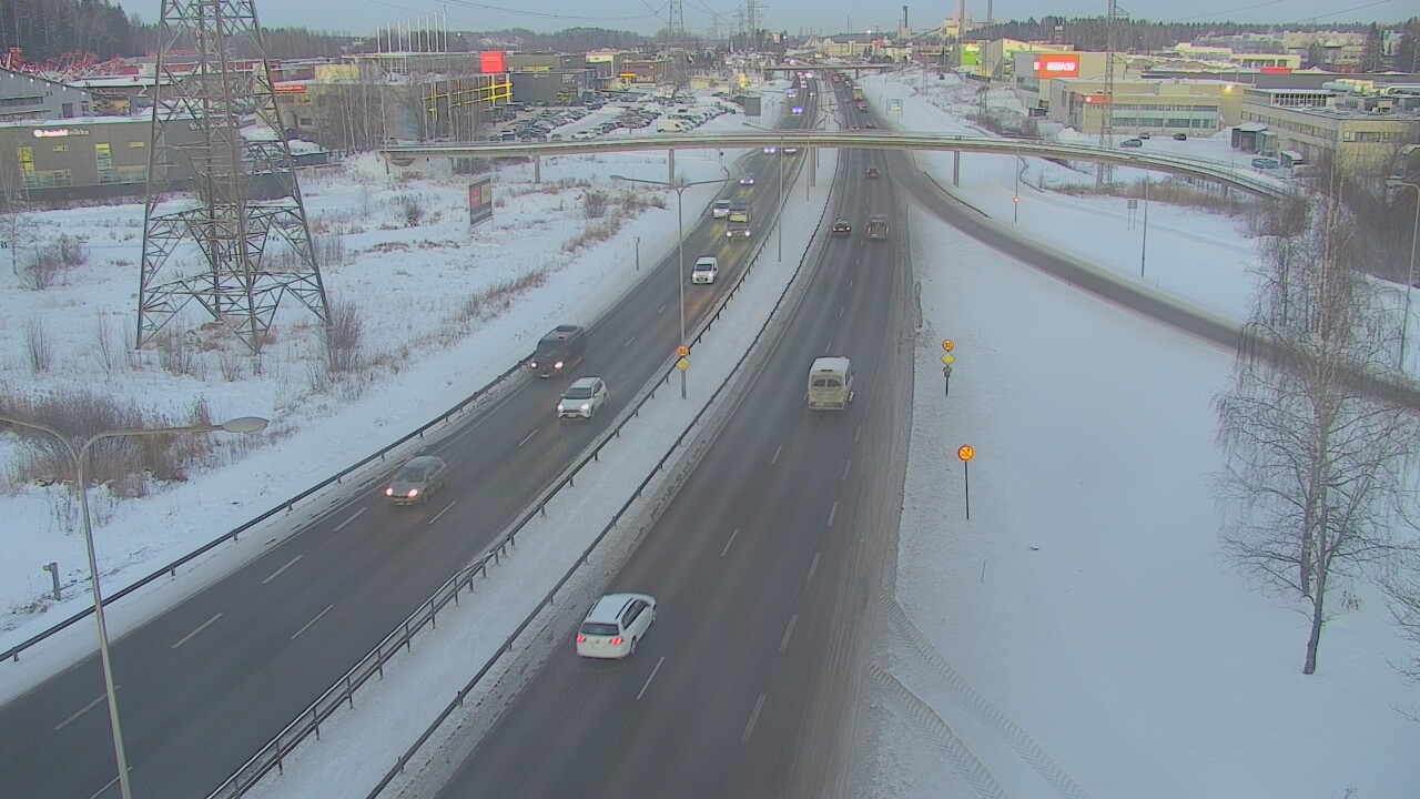Weather Camera Image Road 50 Vantaa Vihdintie, Vantaa, Uusimaa
