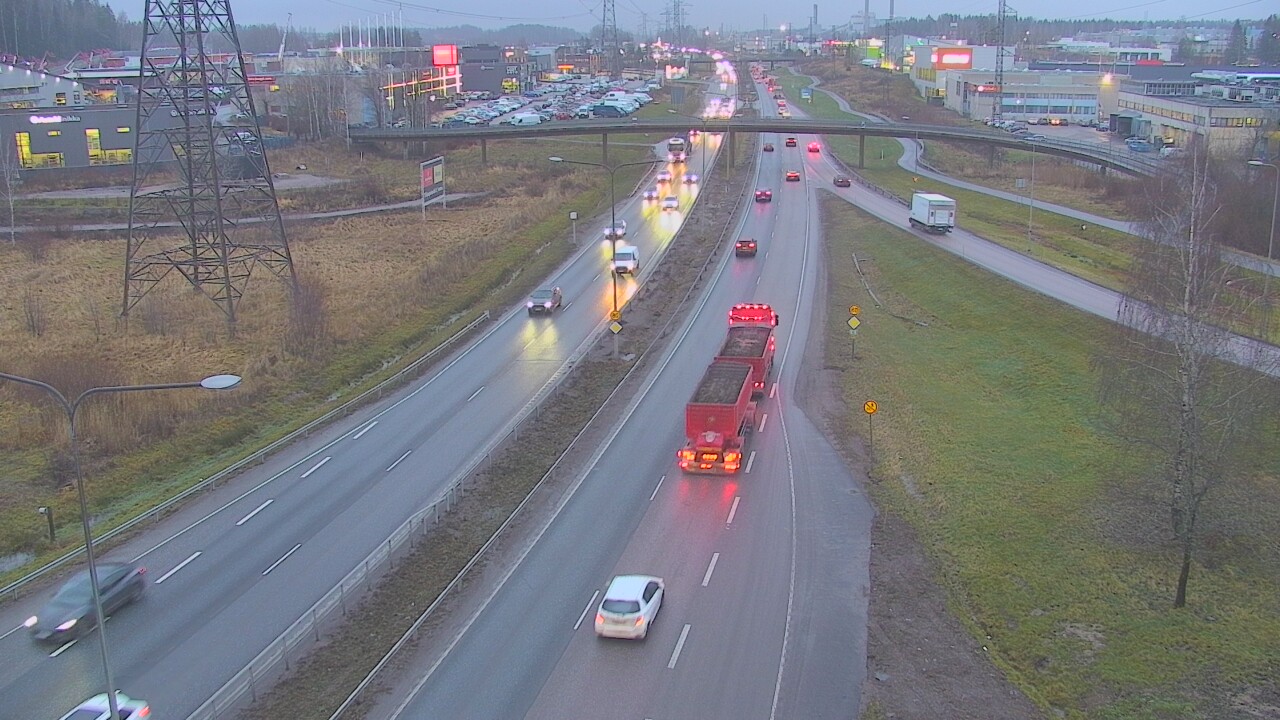 Weather Camera Image Väg 50 Vanda Vichtisvägen, Vantaa, Uusimaa