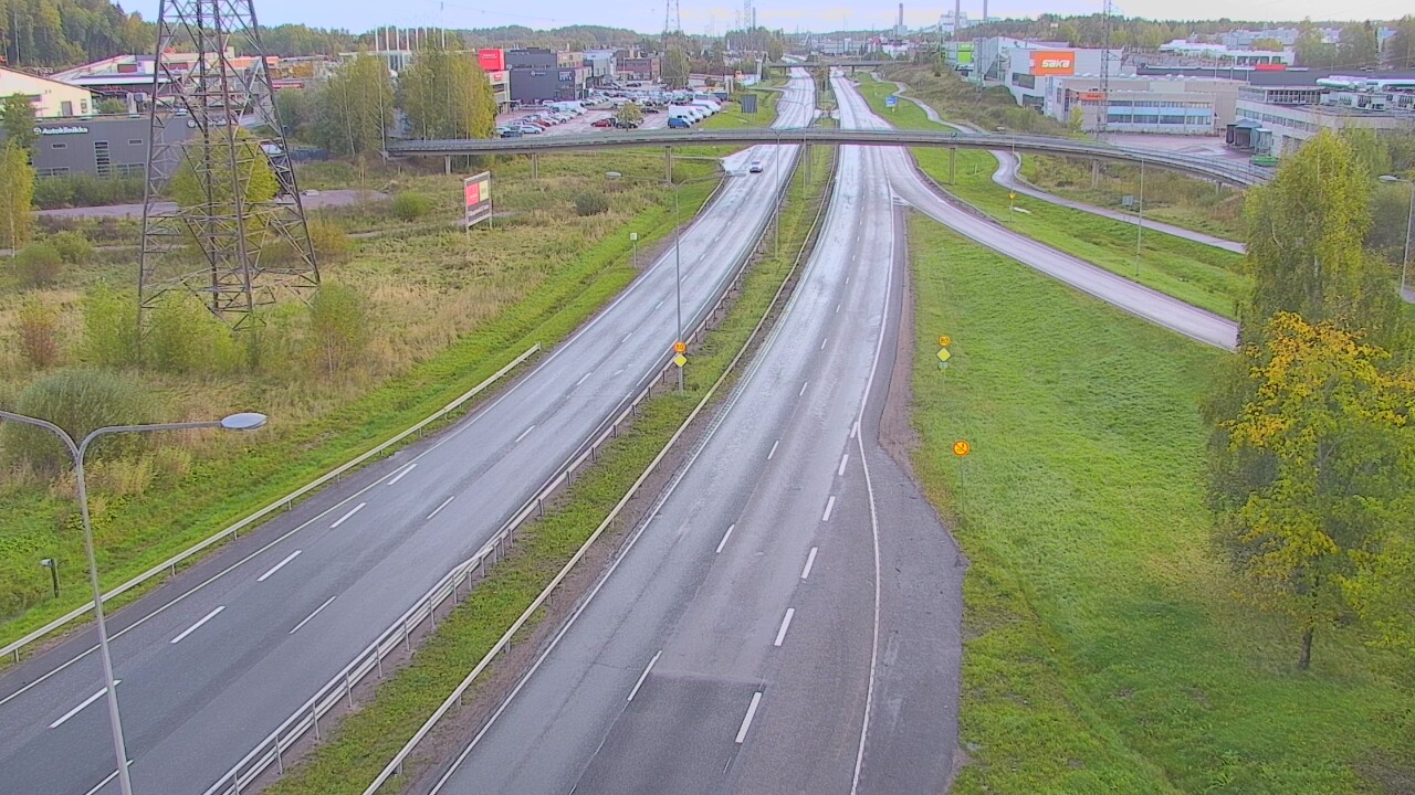 Weather Camera Image Road 50 Vantaa Vihdintie, Vantaa, Uusimaa