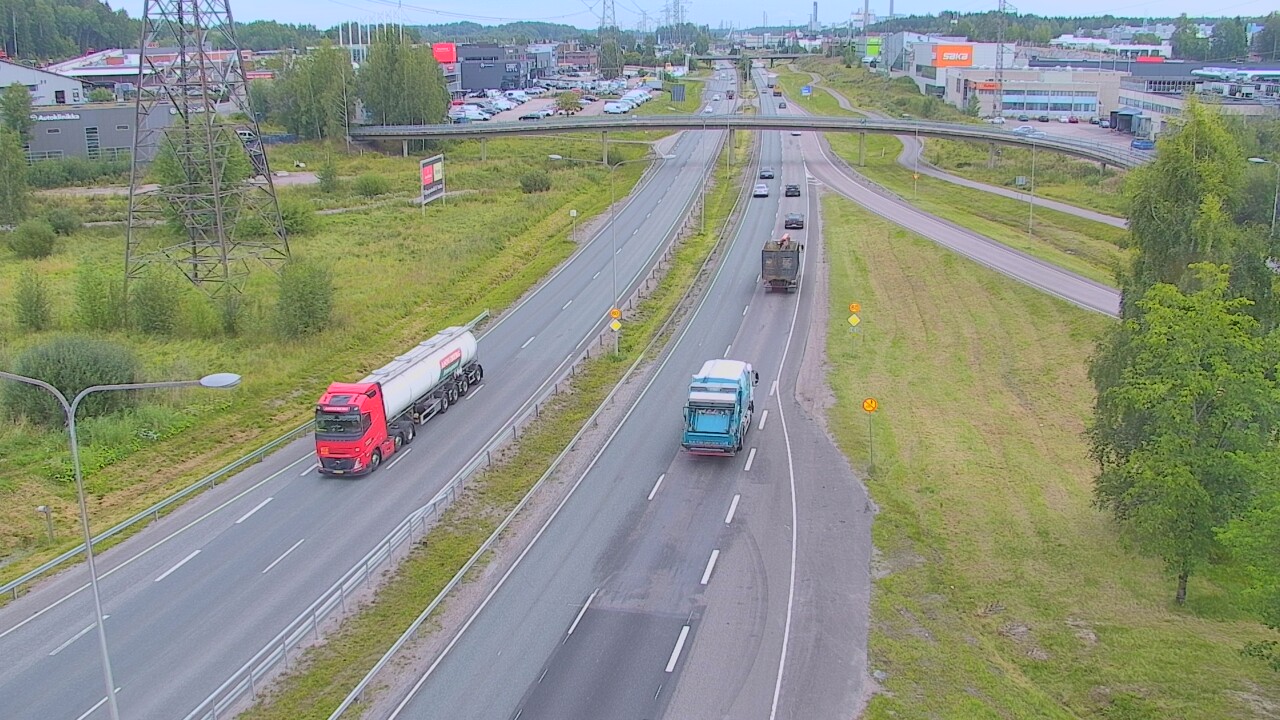 Weather Camera Image Road 50 Vantaa Vihdintie, Vantaa, Uusimaa