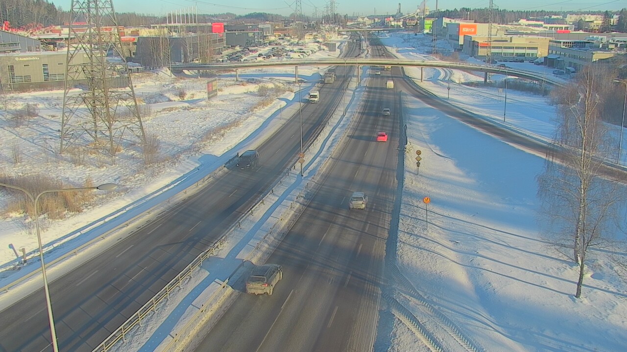 Weather Camera Image Road 50 Vantaa Vihdintie, Vantaa, Uusimaa