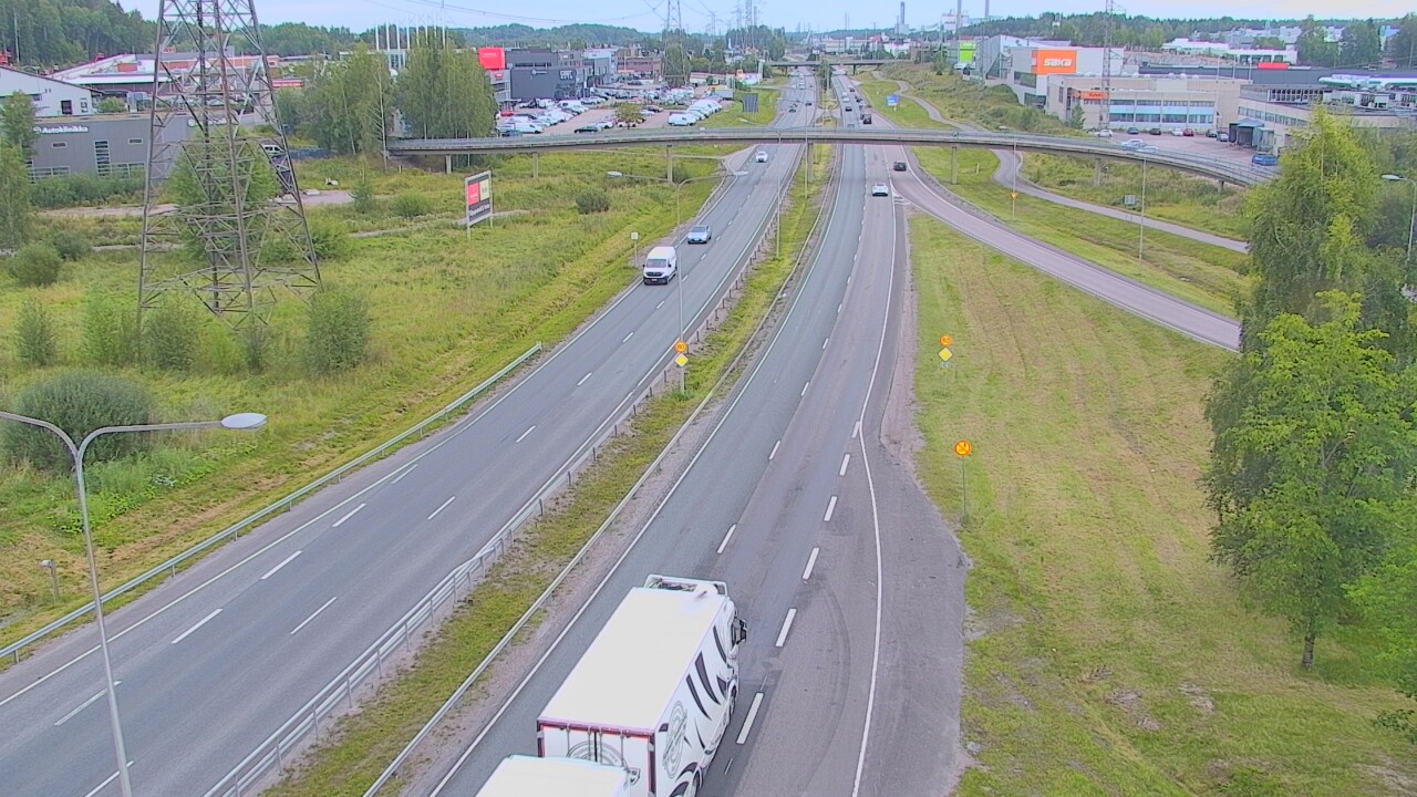 Weather Camera Image Road 50 Vantaa Vihdintie, Vantaa, Uusimaa
