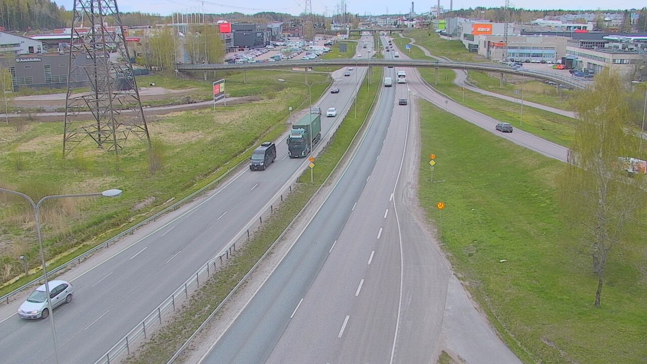 Weather Camera Image Väg 50 Vanda Vichtisvägen, Vantaa, Uusimaa
